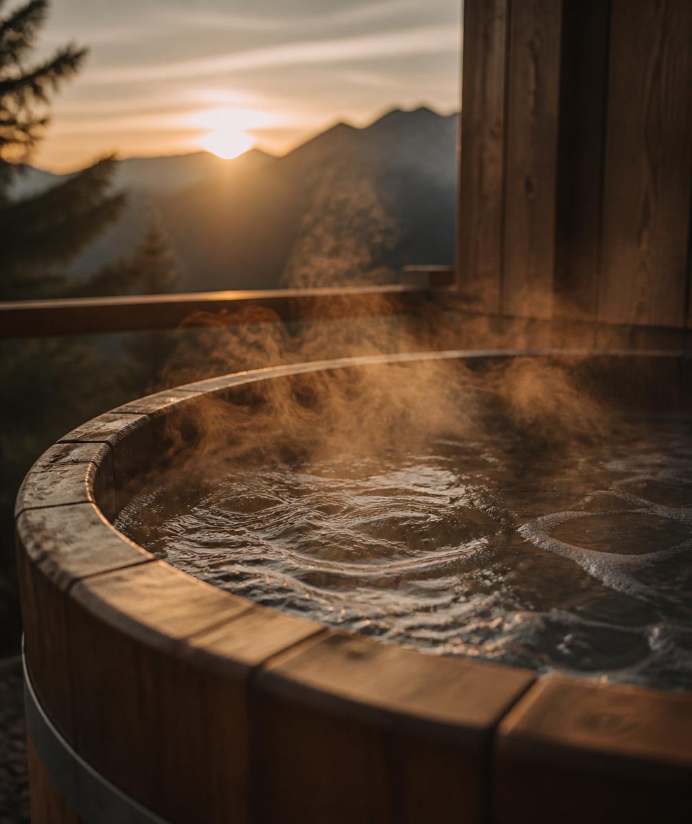 Private jacuzzi